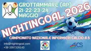⚽ Torneo Nightingoal 2026 � Campionato Nazionale Infermieri Calcio a 5