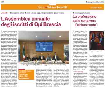 Assemblea annuale degli iscritti 2026