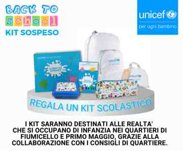 UNICEF: Regala un KIT SCOLASTICO 