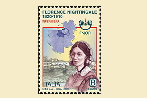 Emissione francobollo dedicato alla professione infermieristica e a Florence Nightingale